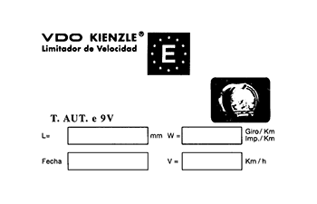 VDO KIENZLE - Limitador de velocidad