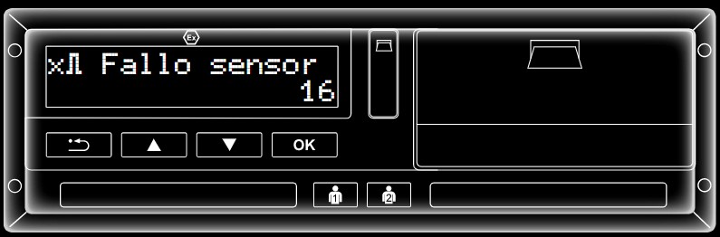 Fallo sensor de movimiento